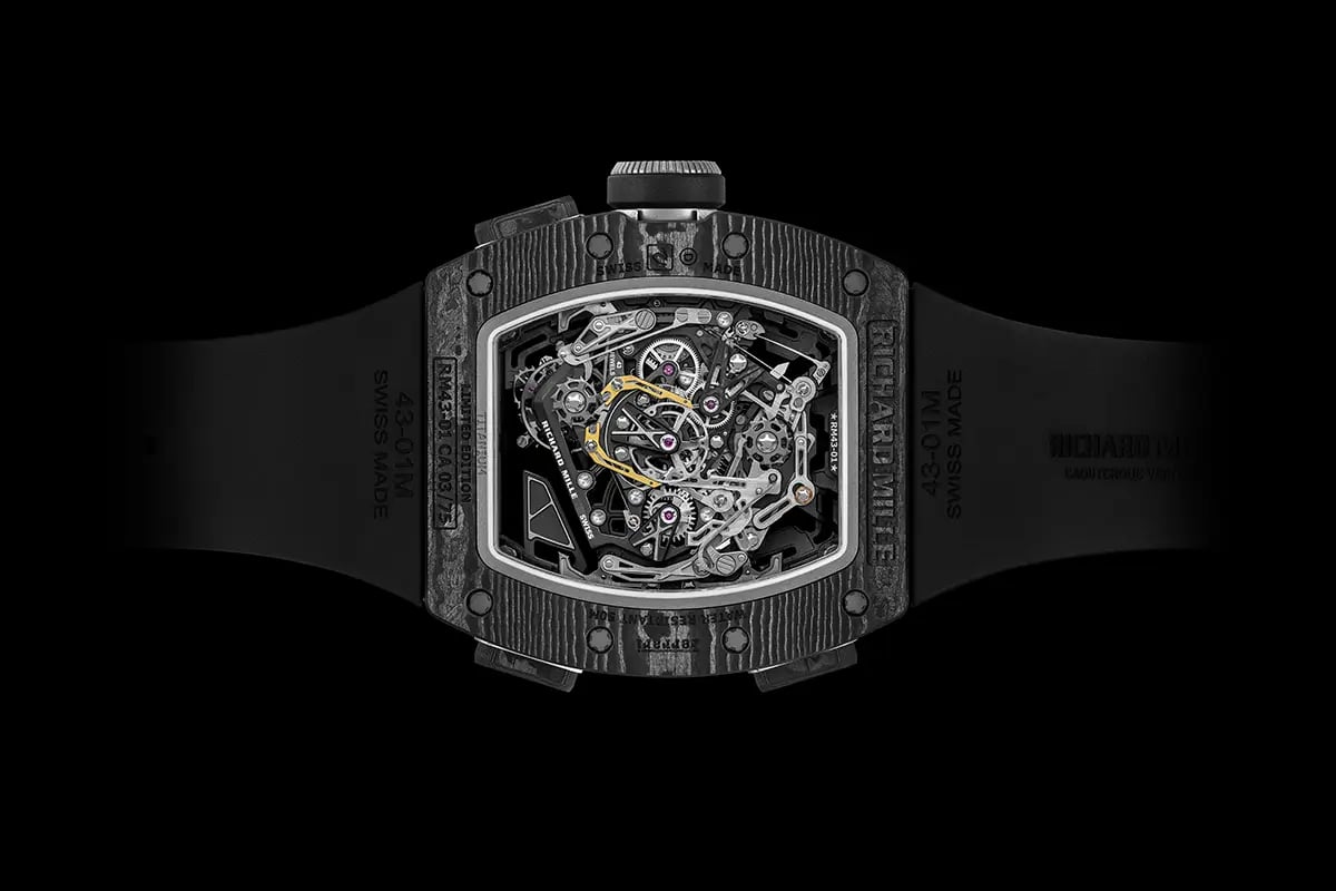RM 43-01 Tourbillon Split-Seconds Chronograph Ferrari Carbon (2)
